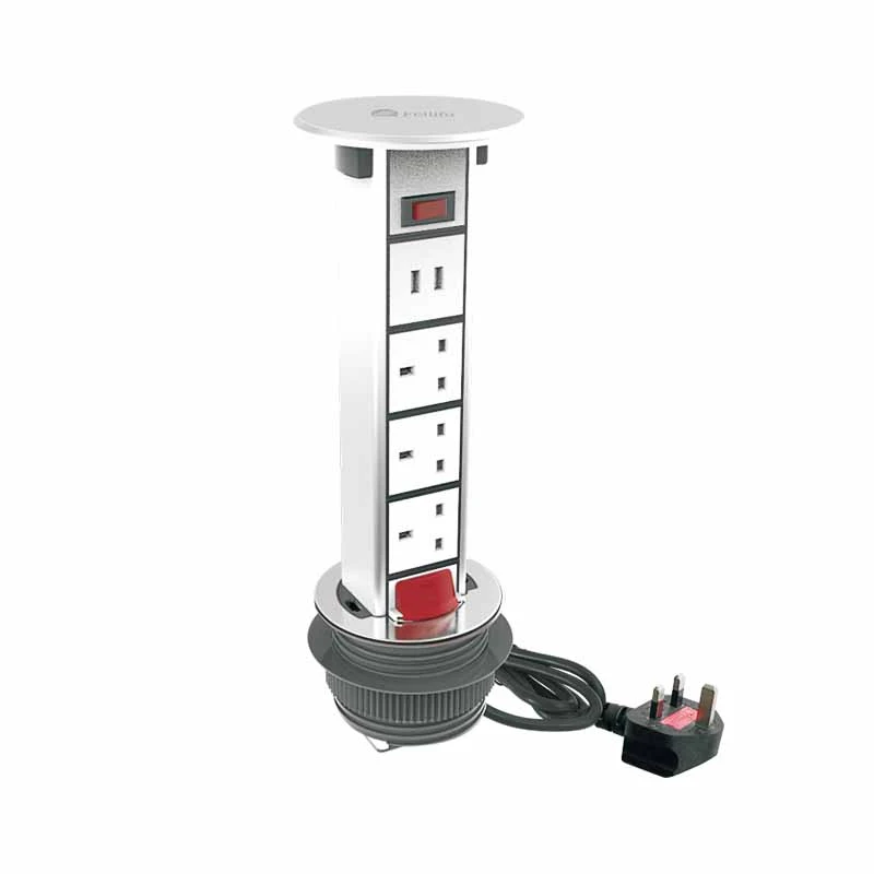 მაგიდის Pop Up Multi Electrical Extension Socket